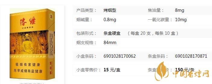 黃金葉洛煙價格查詢   黃金葉洛煙怎么樣