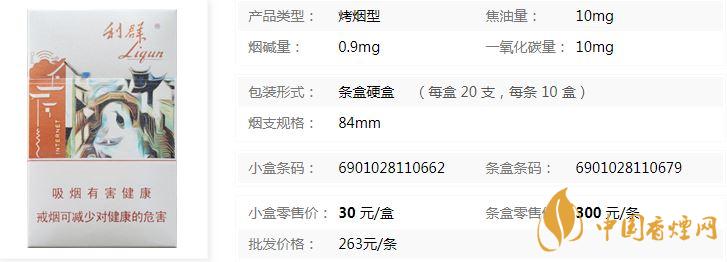 利群江南憶小包多少錢 利群江南憶零售價格查詢