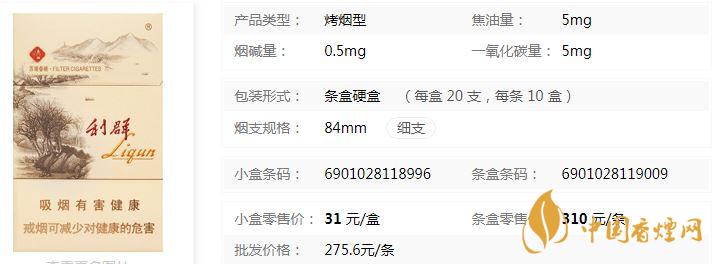 利群西子陽光多少錢 利群西子陽光硬盒價目表查詢