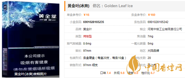 黃金葉細煙有哪些 黃金葉細支煙價格及種類介紹