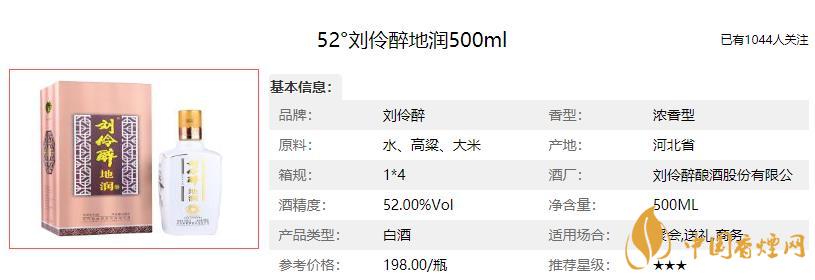 劉伶醉酒的故事  劉伶醉酒價格表大全2021