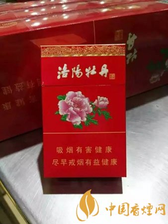 黃金葉四款以洛陽(yáng)牡丹為主題的香煙 款款富貴華美